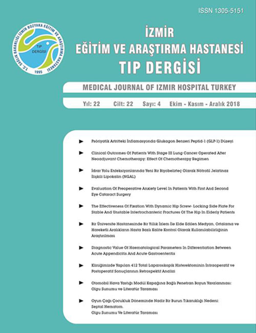 İzmir Eğitim ve Araştırma Hastanesi Tıp Dergisi